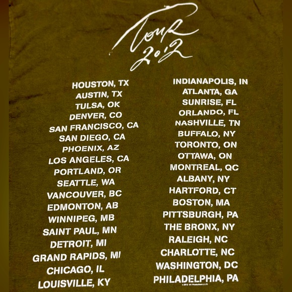 ROGER WATERS®️2012 "The Wall Live"™️Tour🧱🔨🧱🔨🎶Official🎶Merch🔨Shirt🧱 - Picture 8 of 8